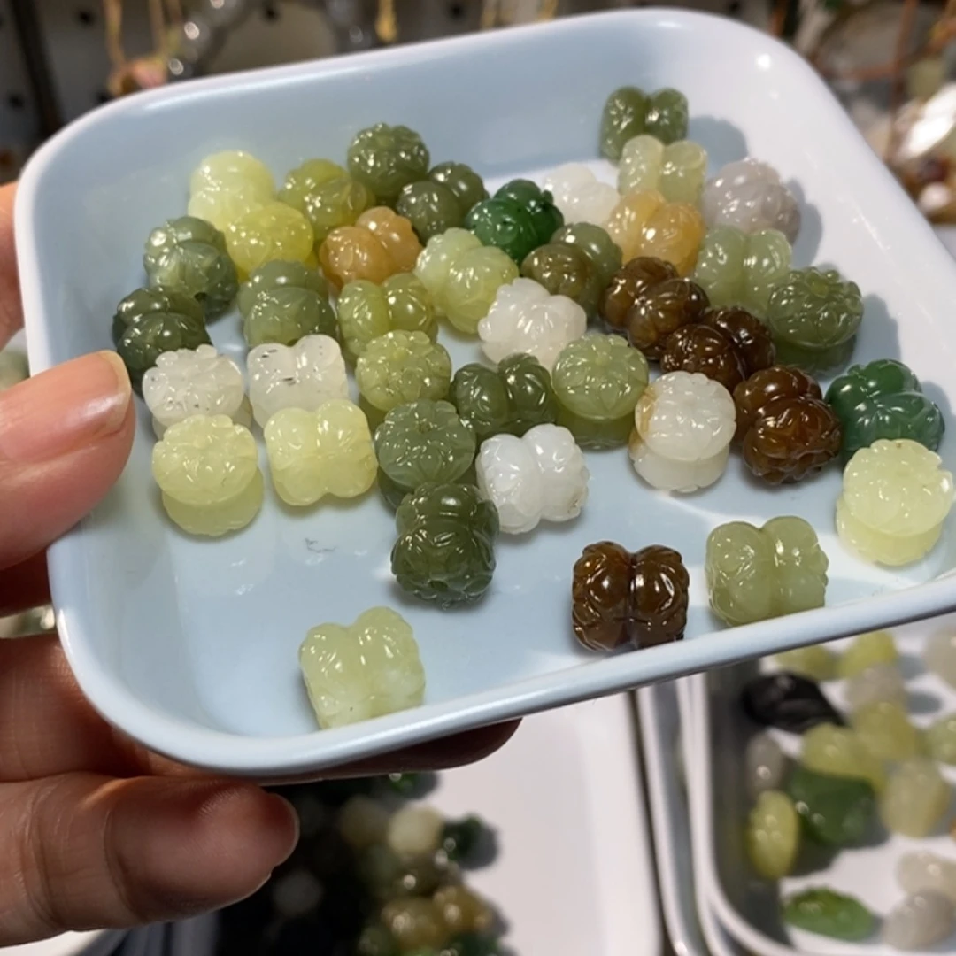 和田玉未镶嵌手链微瑕发二打包优先