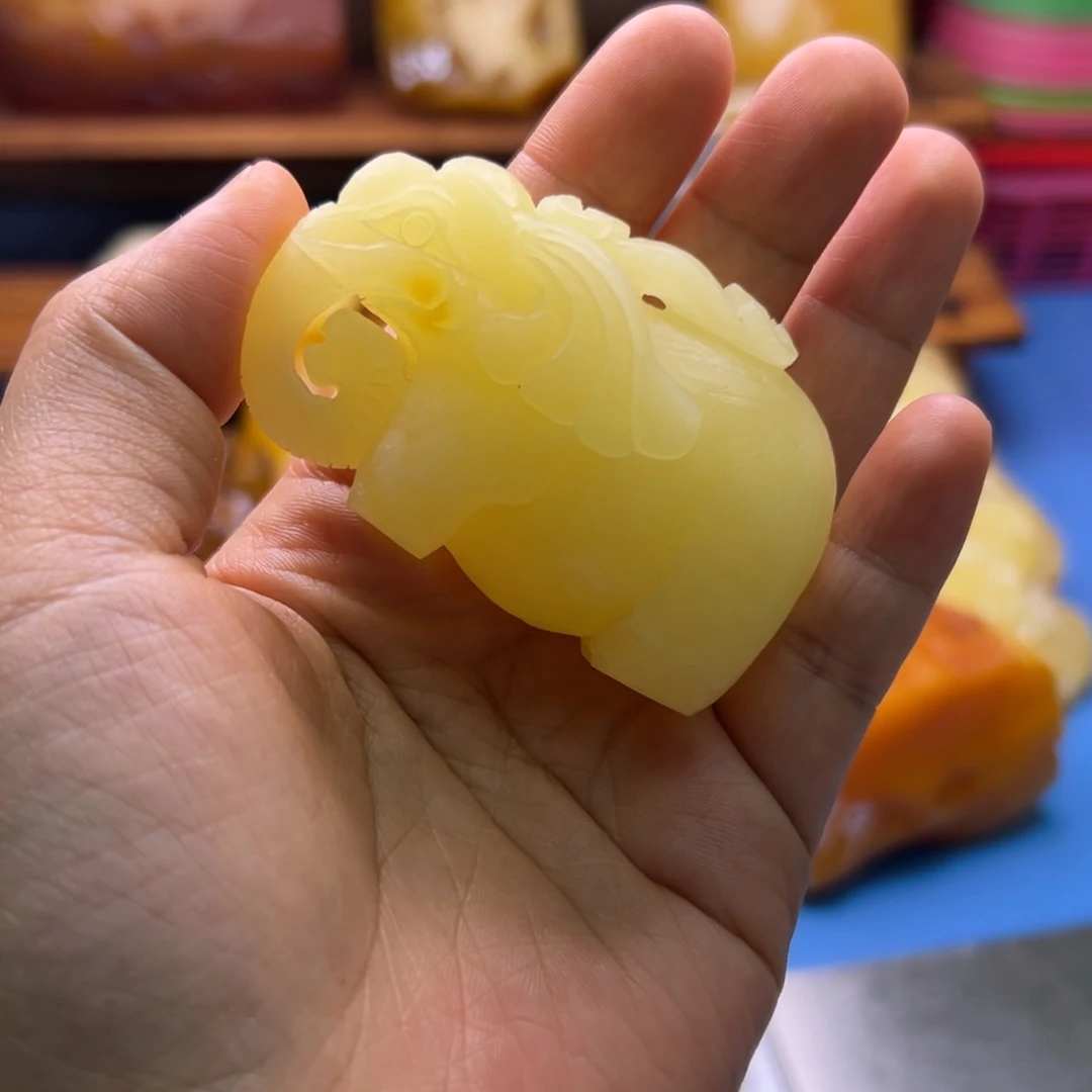 ****年定制琥珀未镶嵌琥珀蜜蜡