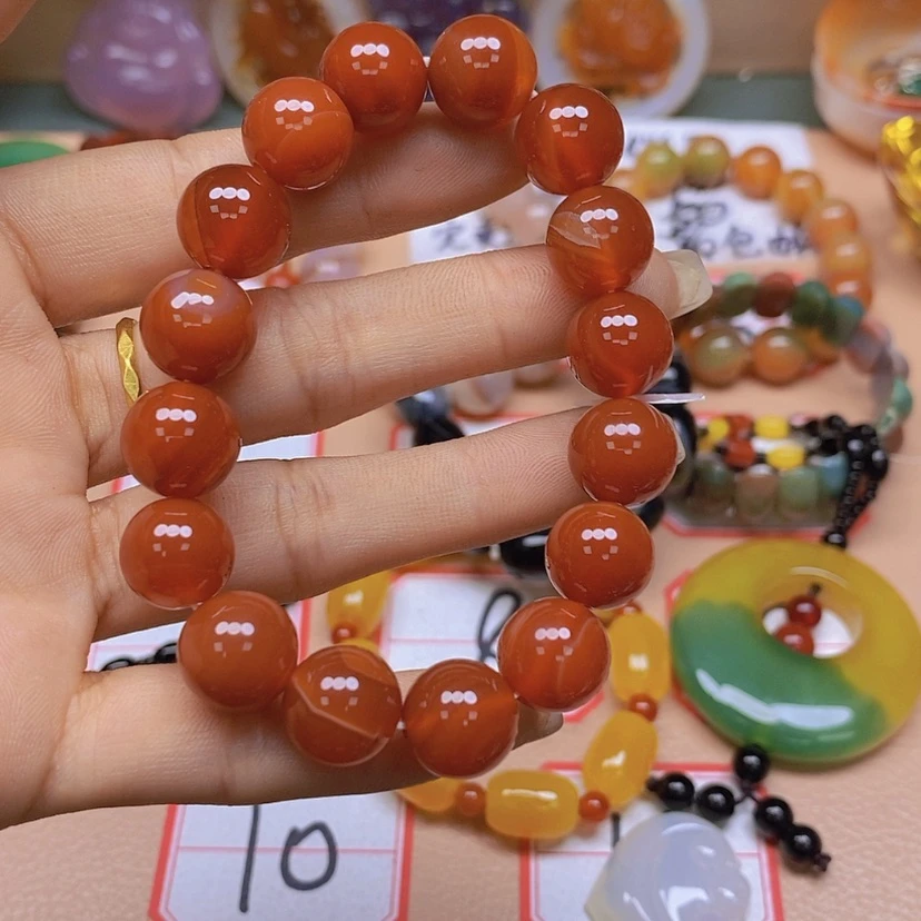 【闪购商品】玛瑙/玉髓颈饰未镶嵌用****8