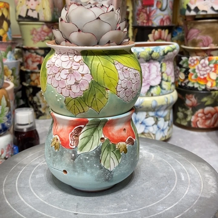 景德镇艺术手绘作品