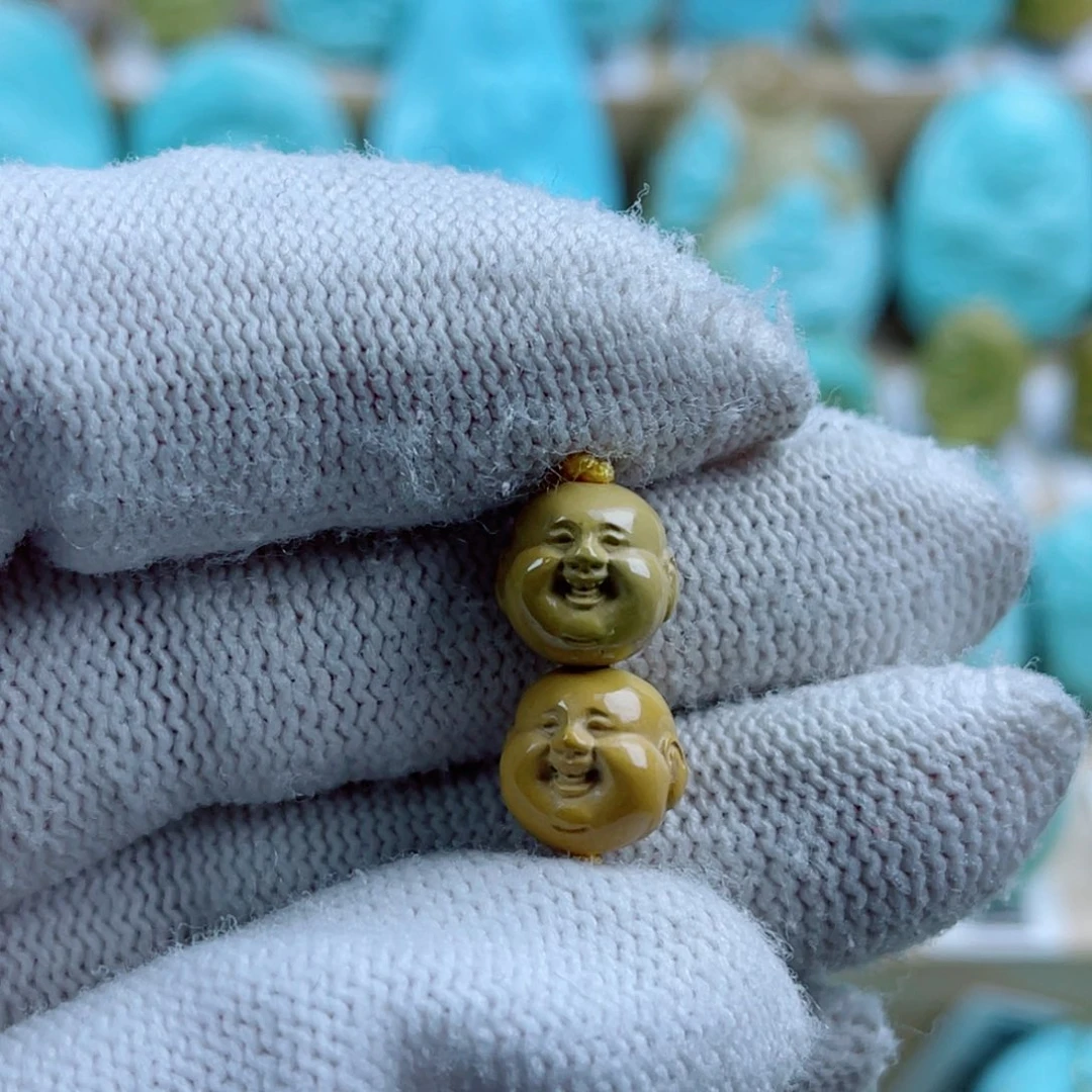 绿松石未镶嵌珠宝奇石9mm