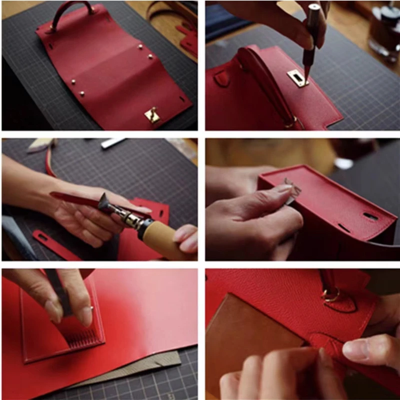 Z3108/9702/勃艮第红 高端订制手工时尚女士单肩斜挎手提包9702