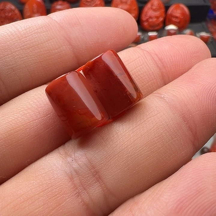 南红玛瑙未镶嵌吊坠