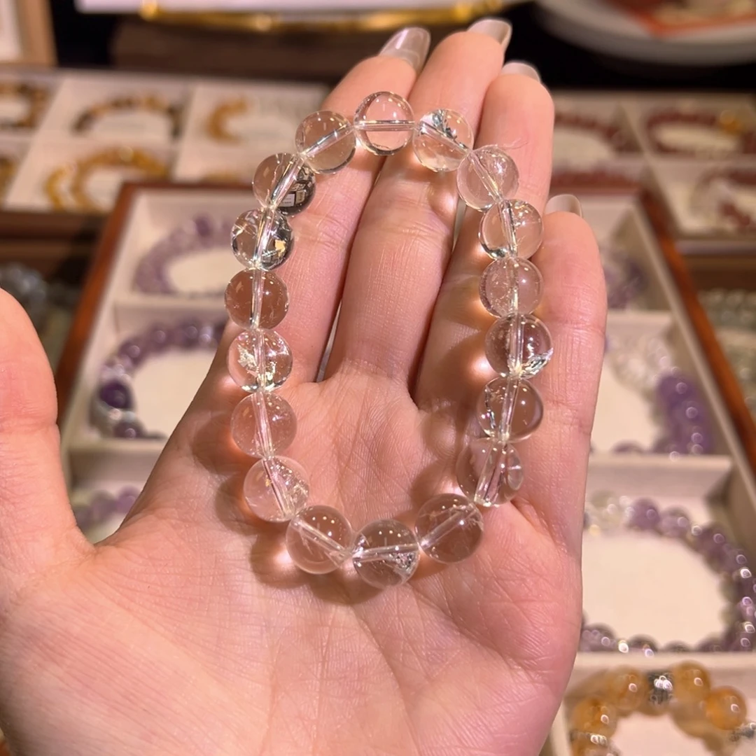 水晶手链未镶嵌白水晶