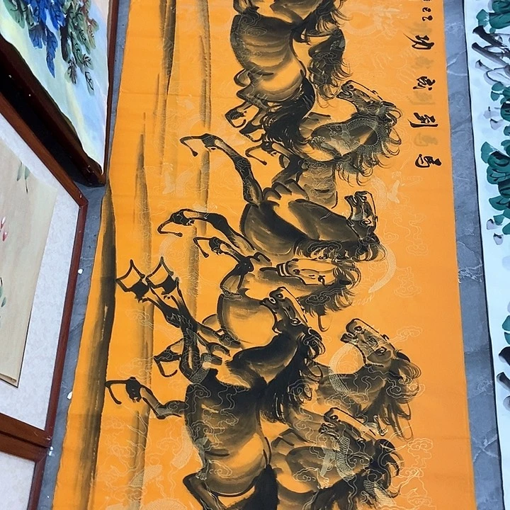 小周画廊的直播间！