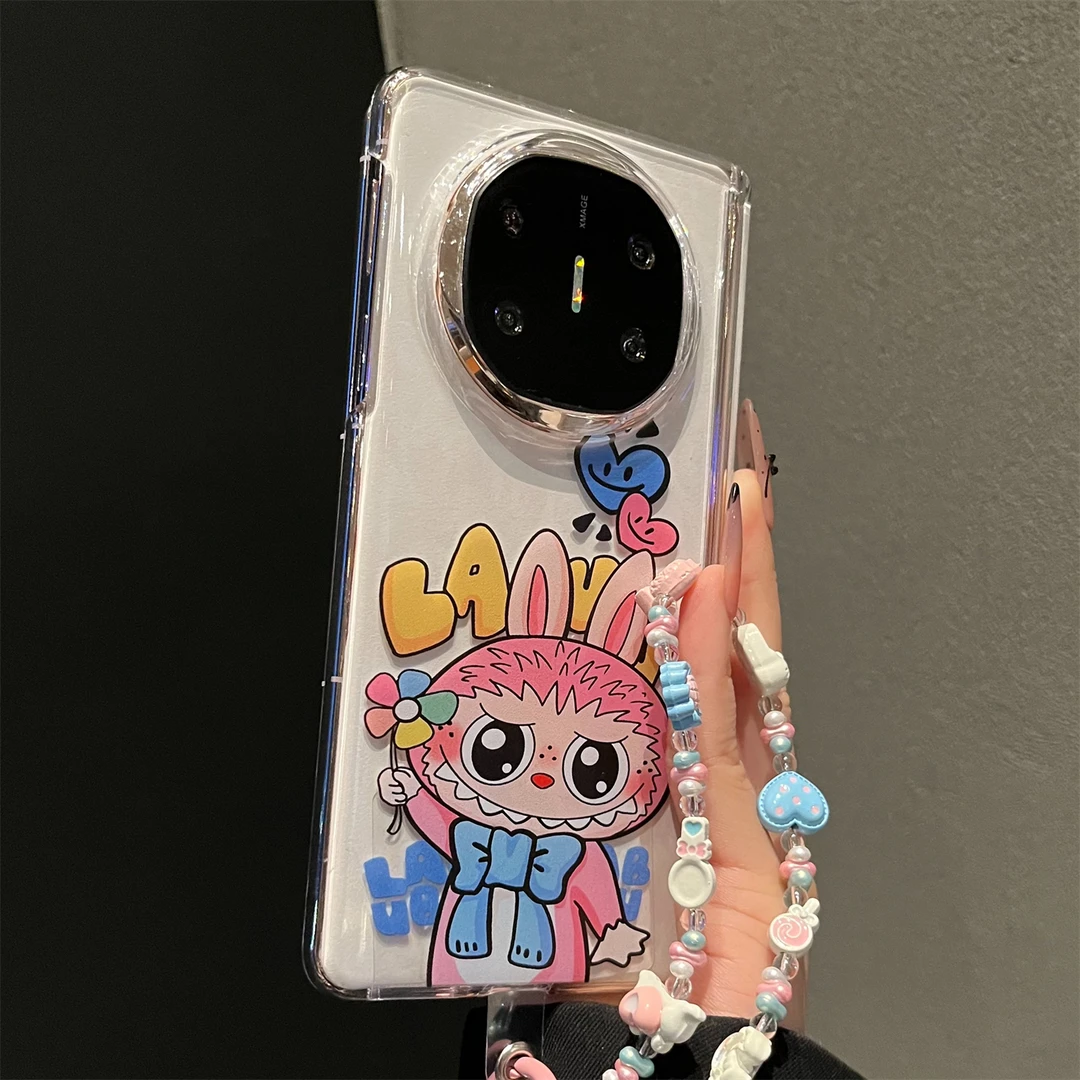 七彩花小怪兽适用华为MateX6典藏版折叠屏壳高级感小众MateX5女X3