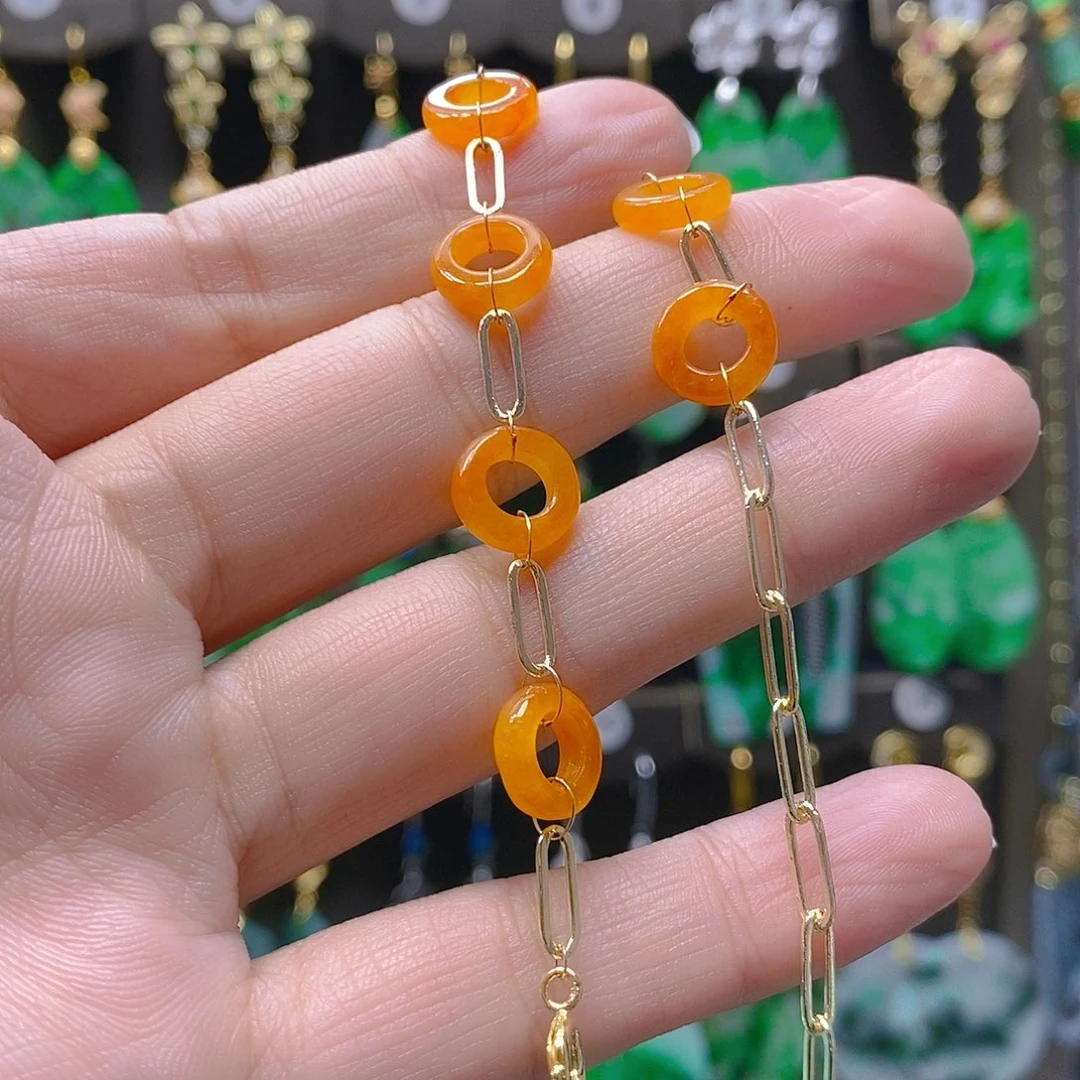 未镶嵌翡翠耳饰翡翠