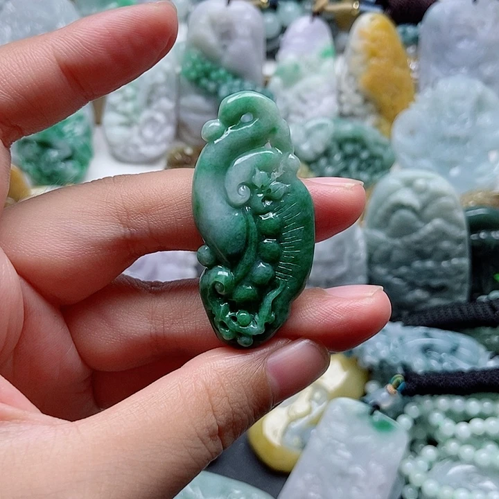 吊坠(不含链)未镶嵌翡翠1