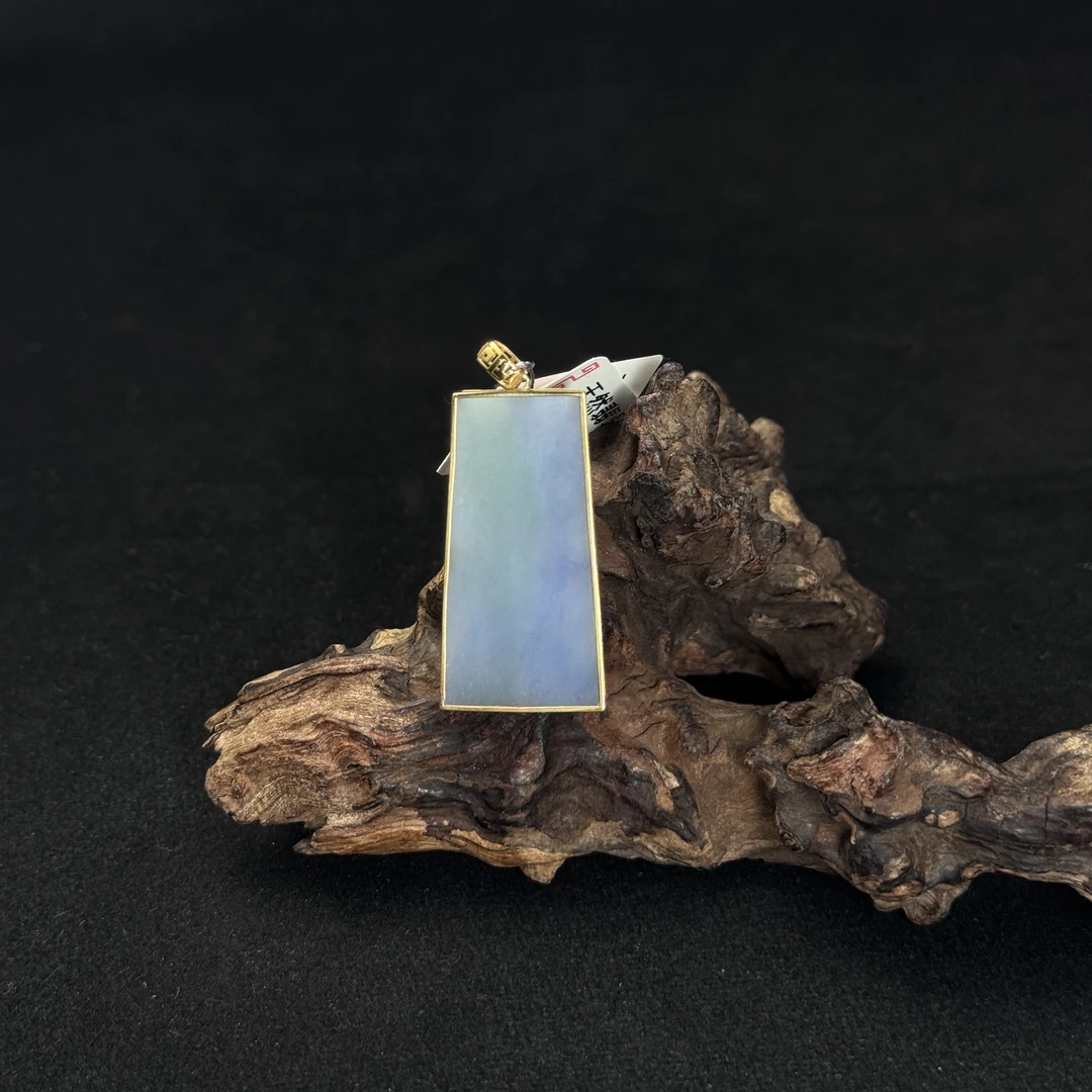 【诚翠拍品第一百零七期午】翡翠71吊坠FKG16054金