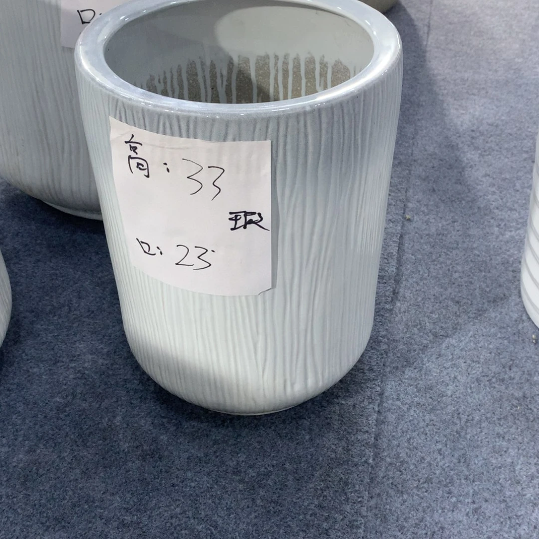 高温陶瓷花盆微瑕