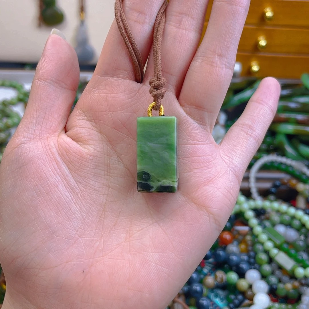 和田玉未镶嵌手链5