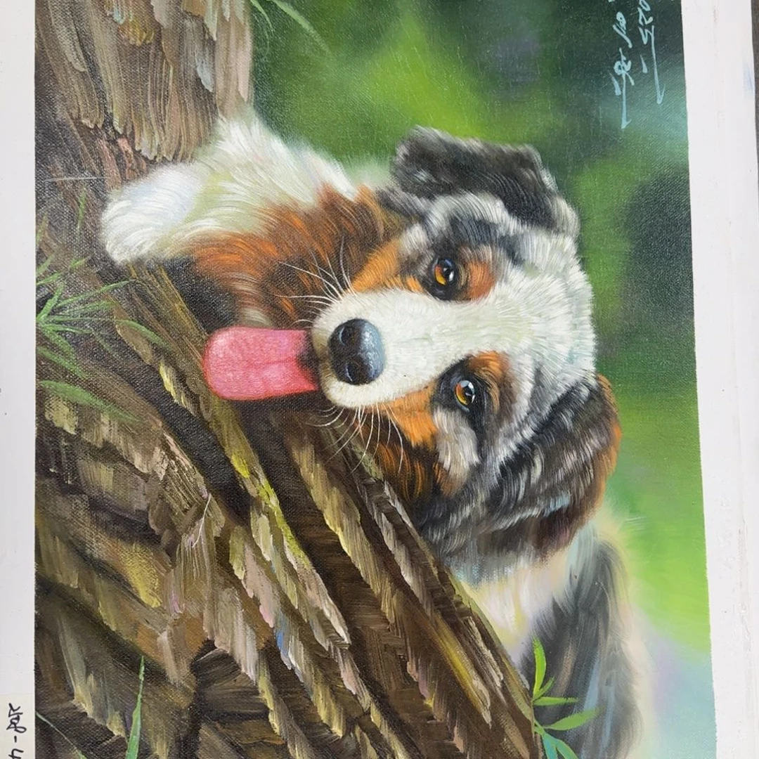 油画加油加油努力加油加油