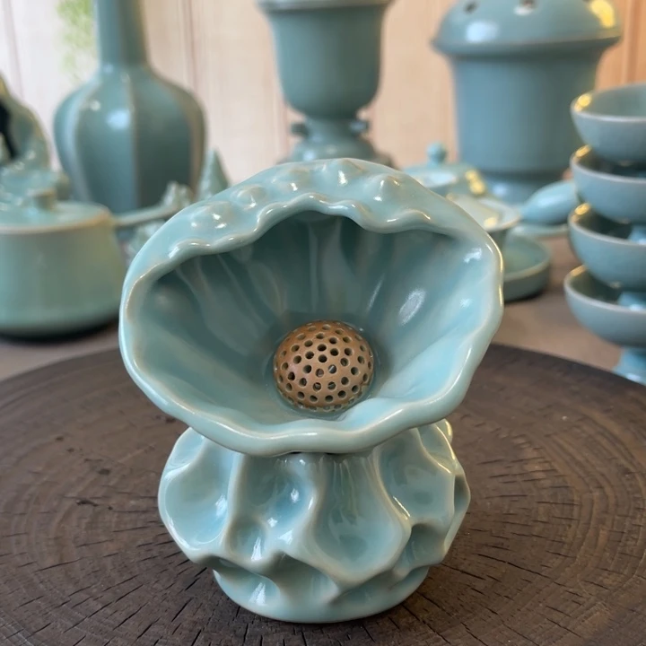 瓷片茶漏一一一一一