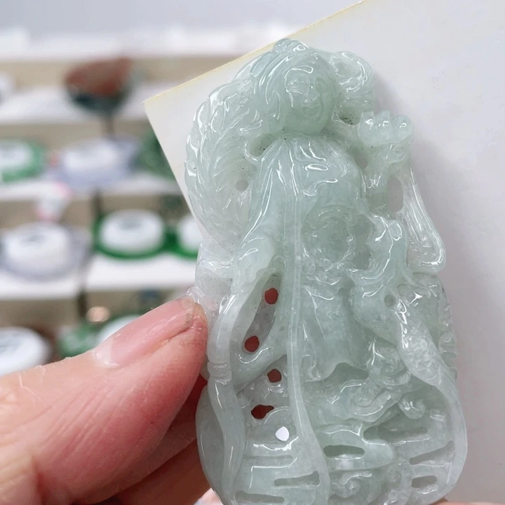 翡翠未镶嵌手链天然翡翠吊坠