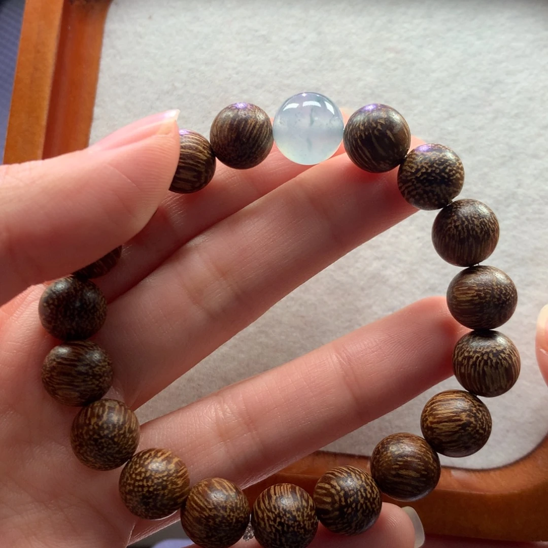 翡翠未镶嵌手链11mm