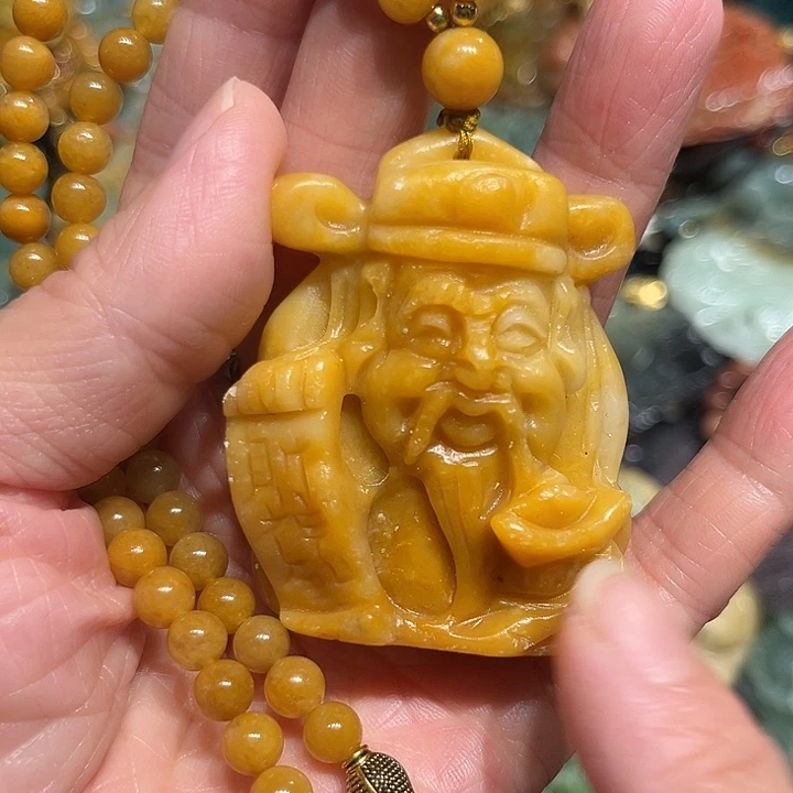 未镶嵌岫玉吊坠(赠链)