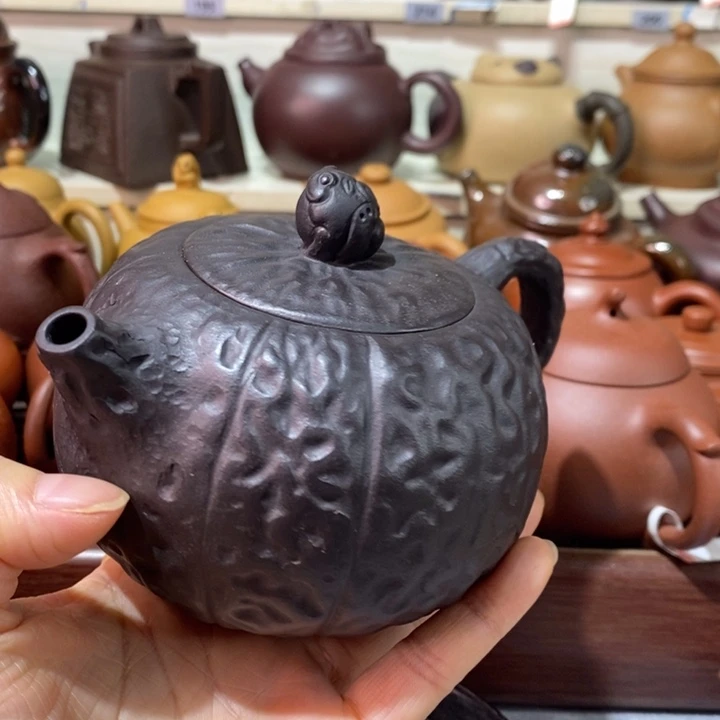 茶壶紫砂微瑕处理一把