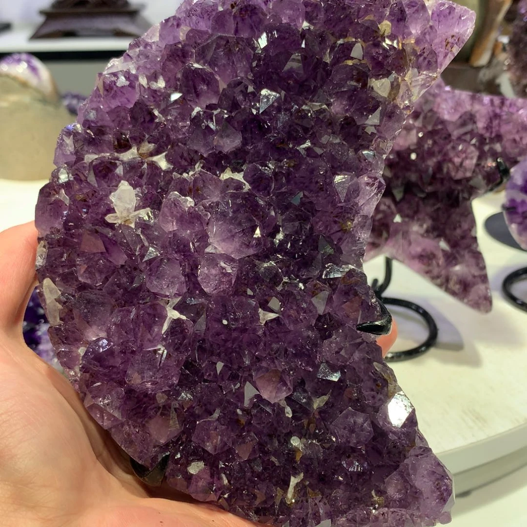 未镶嵌大型摆件（非配饰）紫晶紫晶