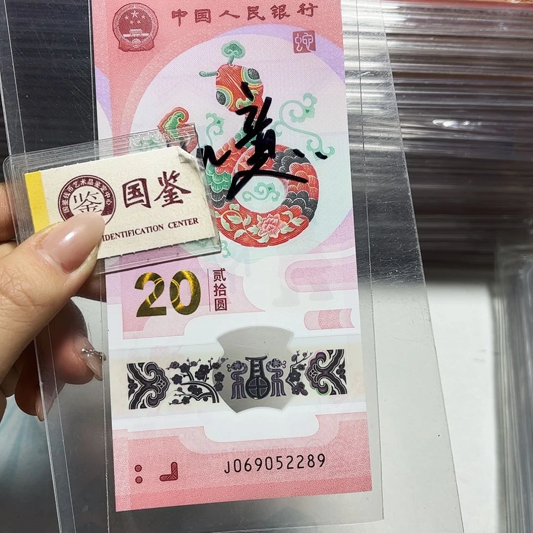 塑料069052289。太极蛇 如意号 裸票