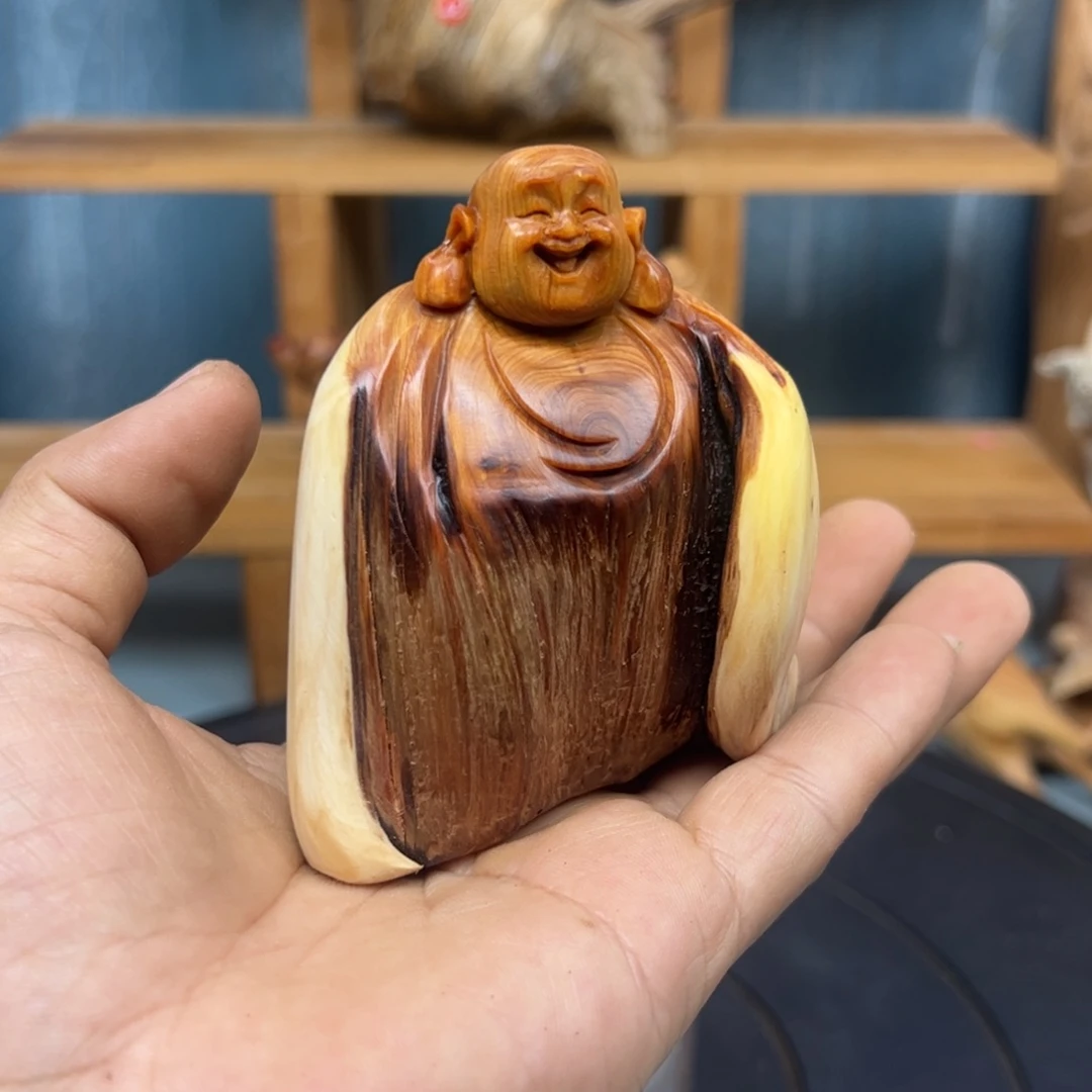 木高*崖柏木摆件手把件