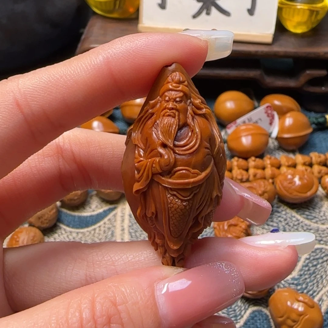 【闪购商品】橄榄核手串御龙关公