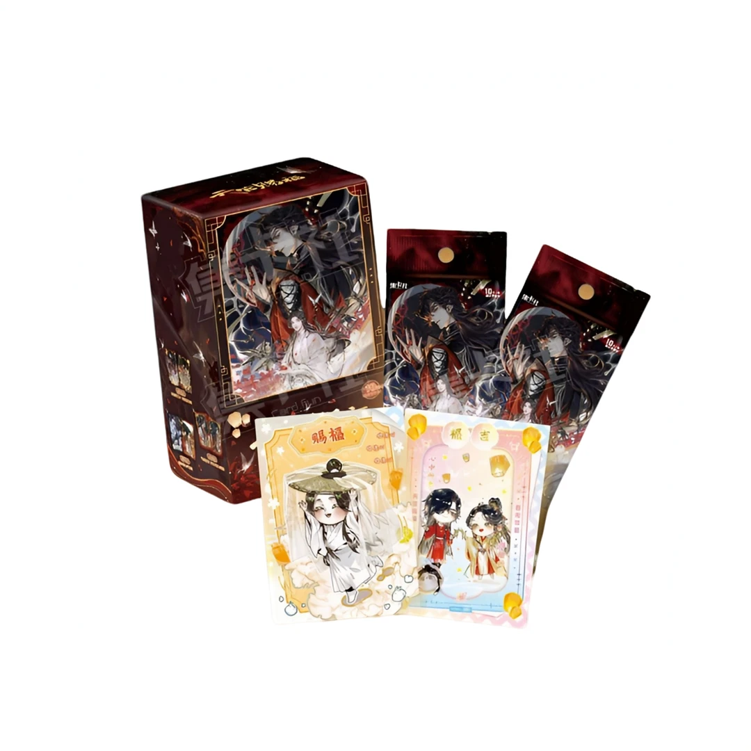 集卡社 天官赐福漫画收藏卡 花灯照夜 卡牌卡片盲盒 拆盒/拆卡