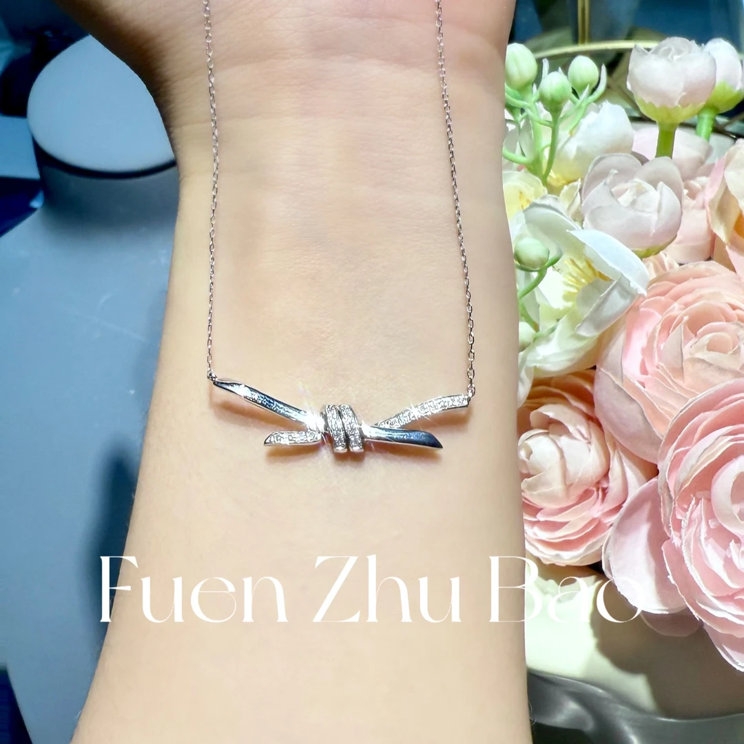 【富恩珠宝】0381 重金A 扭绳蝴蝶结 ZSXL