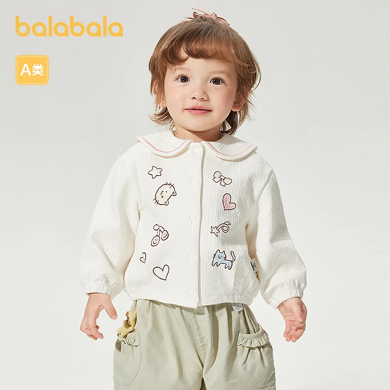 巴拉巴拉童装儿童外套女童2025新款春装可爱萌趣俏皮