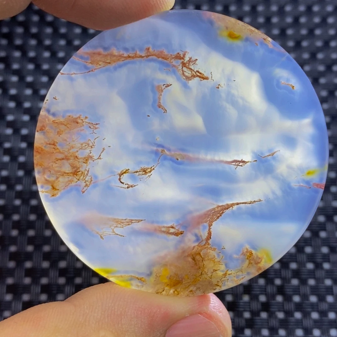 玛瑙/玉髓颈饰未镶嵌月