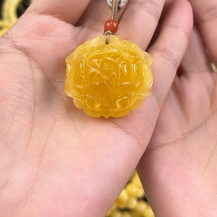 琥珀项链未镶嵌琥珀