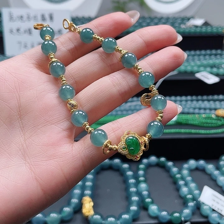 未镶嵌手链翡翠手链