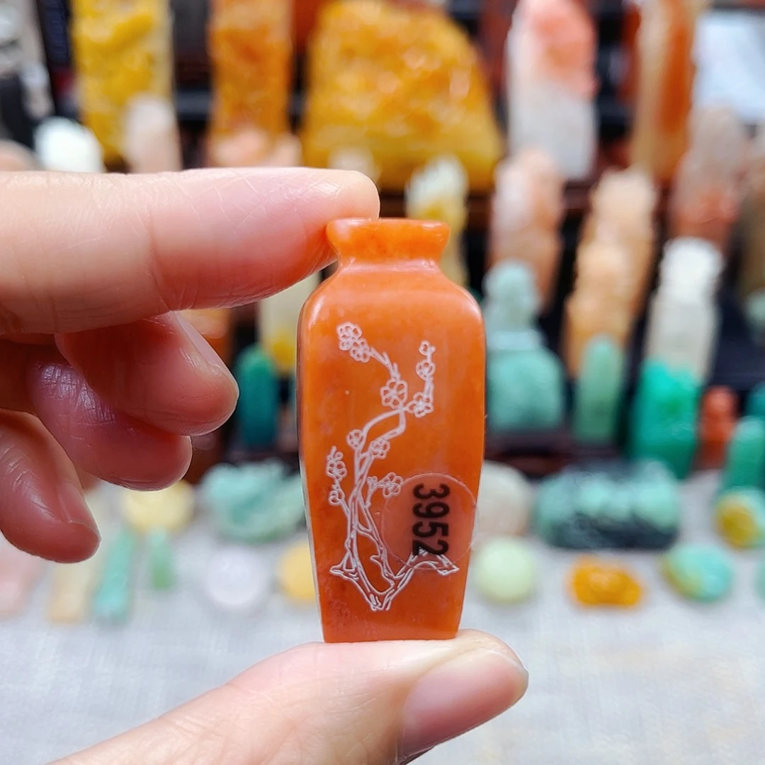 寿山石印石3952包邮包刻