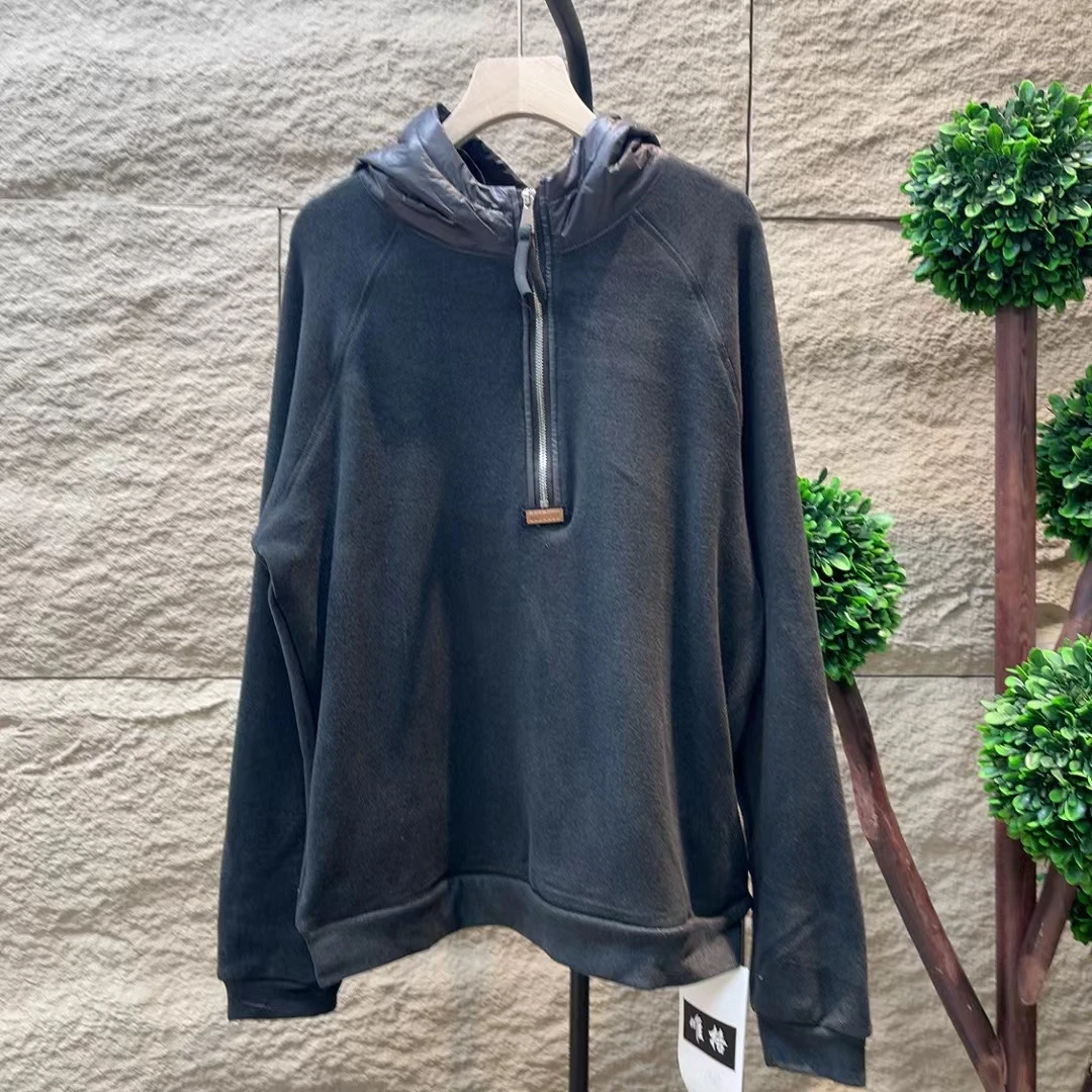 8335新款秋冬加绒休闲百搭减龄长袖连帽卫衣T恤