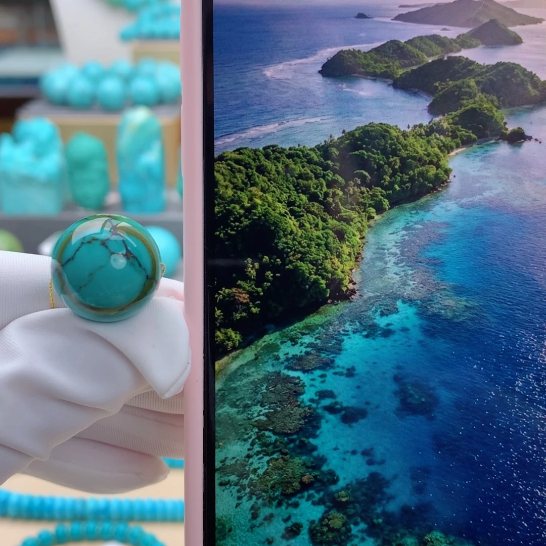 未镶嵌绿松石挂件