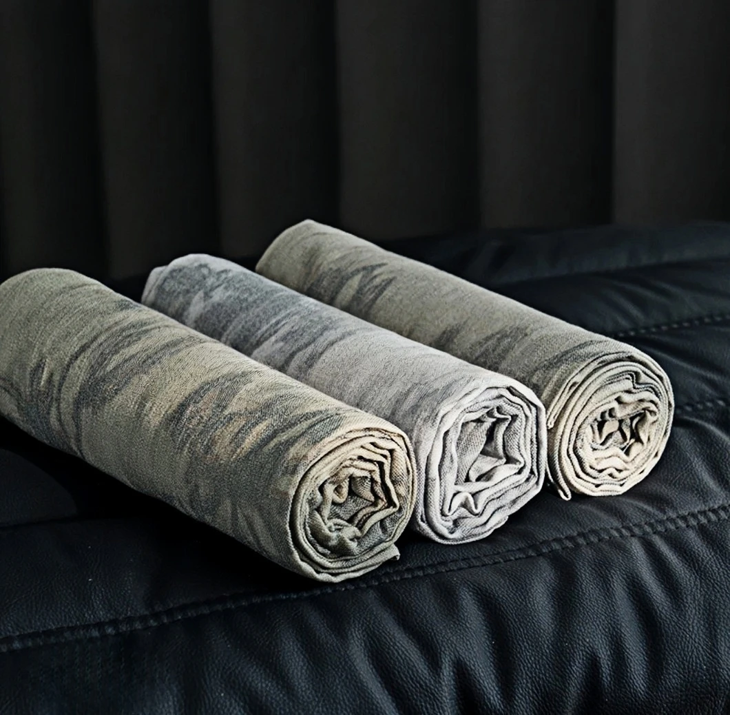 【现货夏季上新】墨染亚 麻天蚕 丝新中式薄款凉感垂感直筒阔腿裤