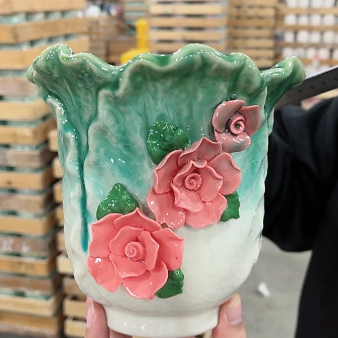 【闪购商品】陶瓷花盆