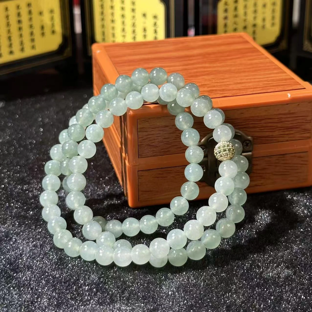 5024-天然翡翠-珠链