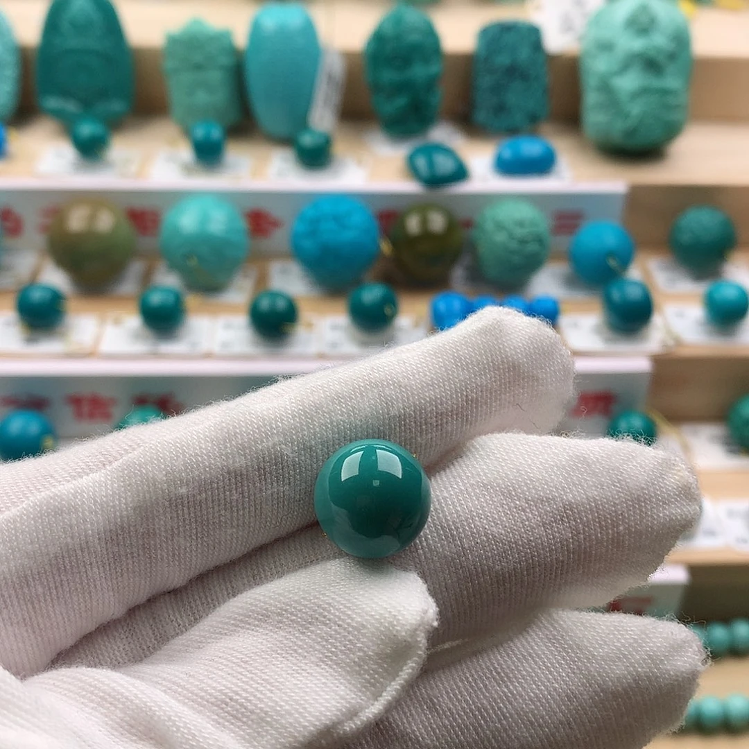 绿松石未镶嵌配饰12.3