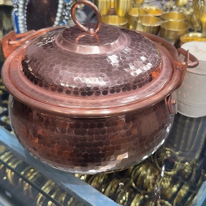 淡***，紫铜手工制作铜锅