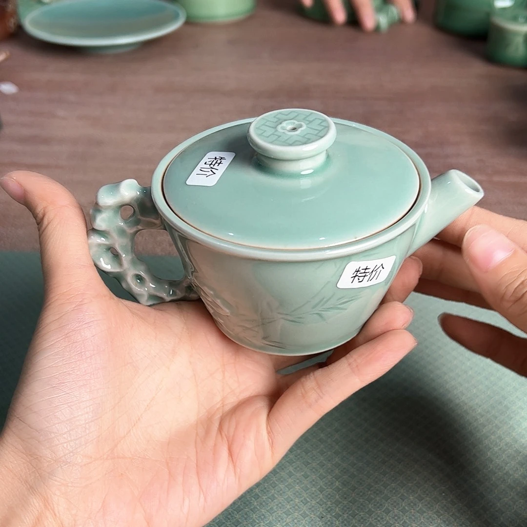 云间青瓷小米茶器龙泉