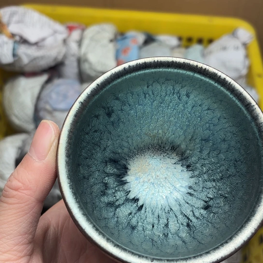 茶盏兰*建盏主人杯一只微瑕