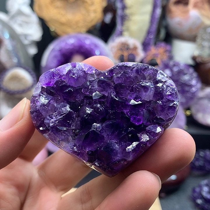 未镶嵌紫晶大型摆件（非配饰）