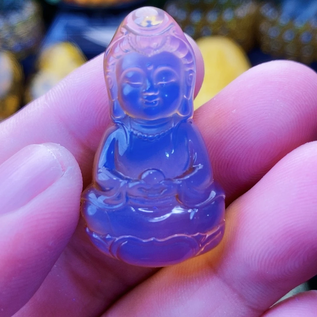 【闪购商品】蓝珀吊坠(不含链)未镶嵌