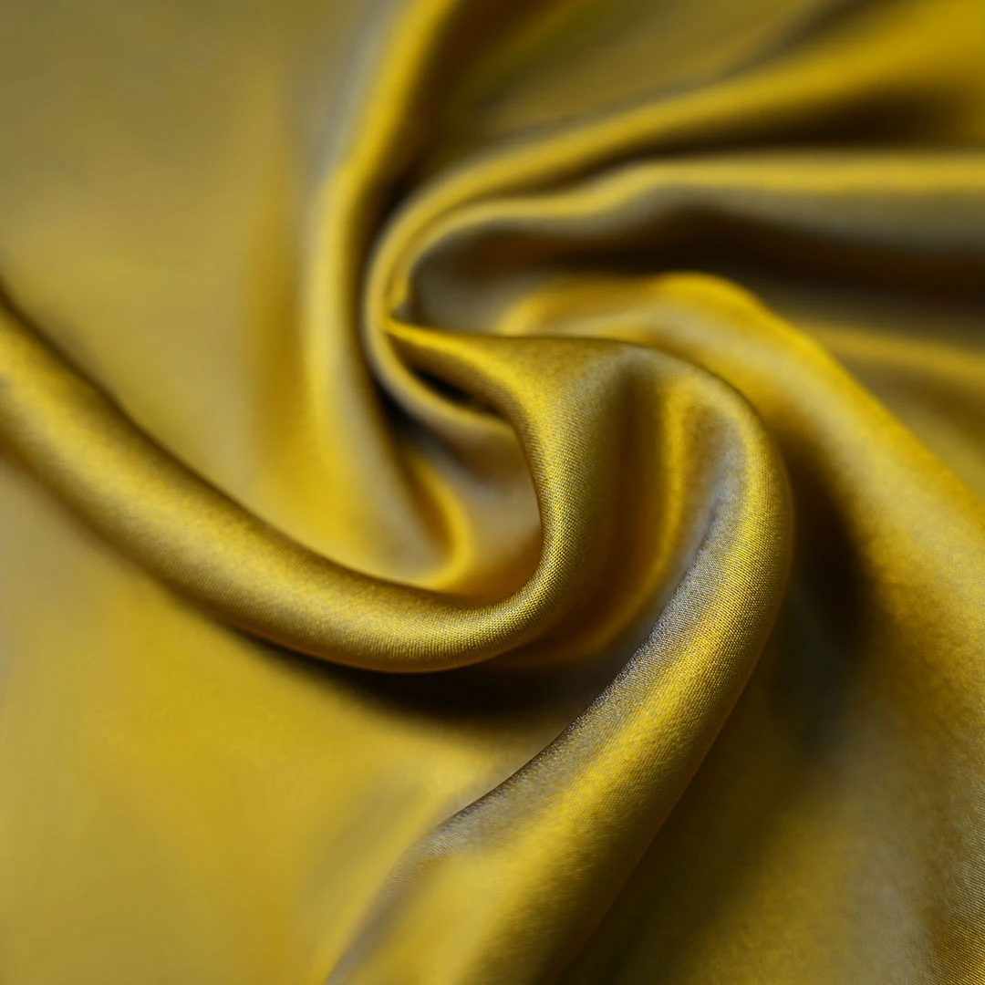 【金色】桑蚕丝真丝纯色渐变双色 不支持七天无理由