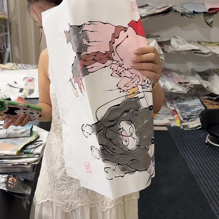 尚谷里商贸 画心一张