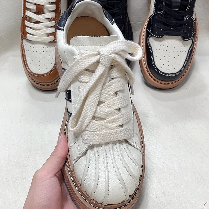 时**迁私人订制贝壳头白色39