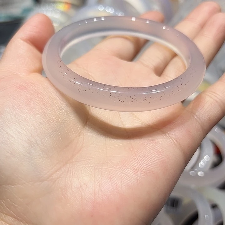 丸***子玛瑙/玉髓未镶嵌手镯