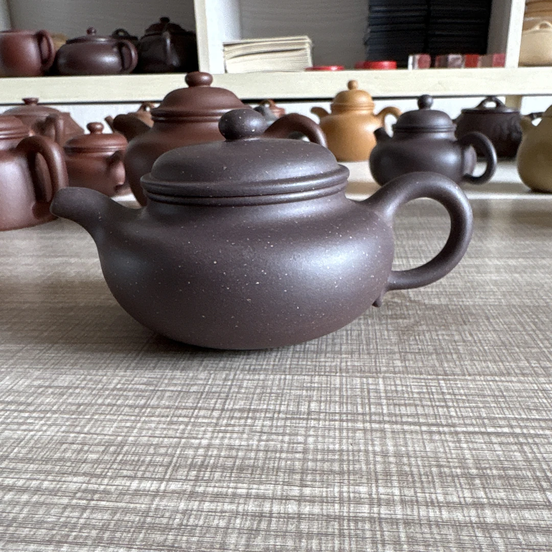 宜兴原矿天青泥半手工仿古紫砂壶家用泡茶壶