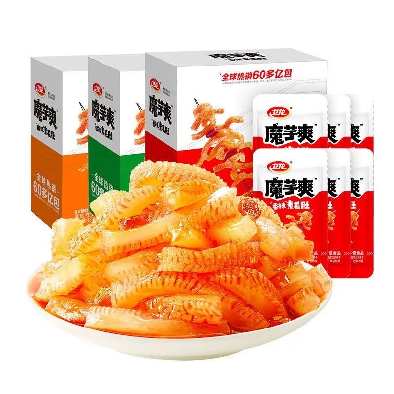 2月到期魔芋爽素毛肚（180+30）克网红解馋休闲零食
