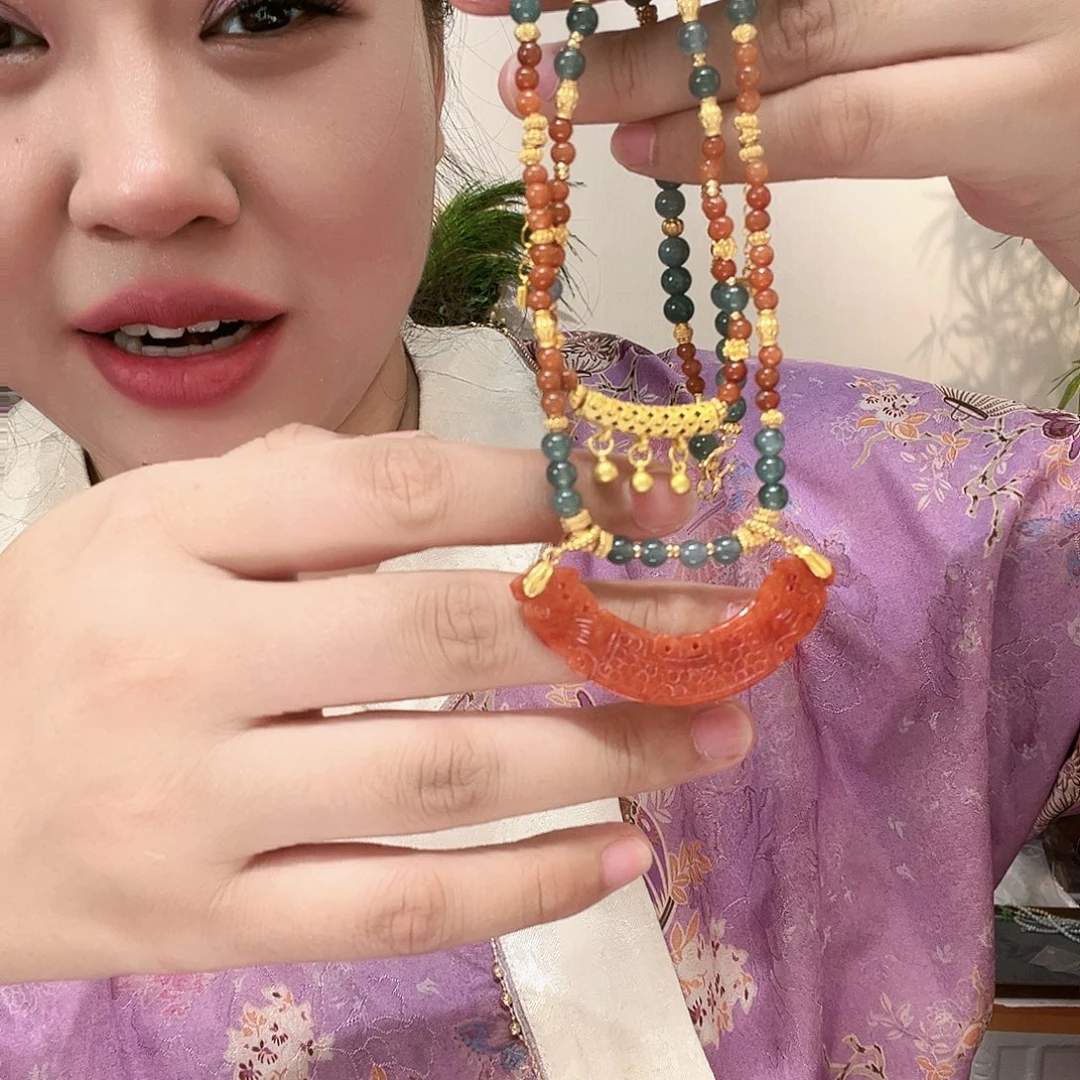 吊坠(赠链)合金翡翠国风